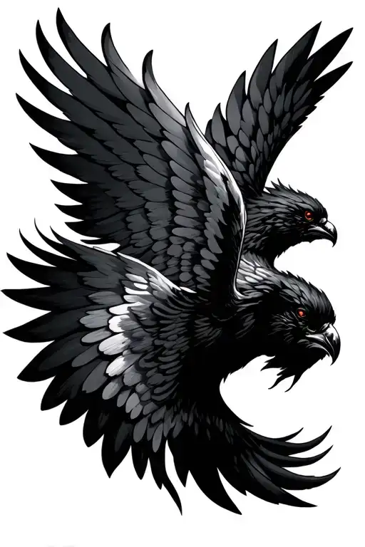 Wings Flying