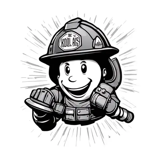 Kool Aid Man Firefighter