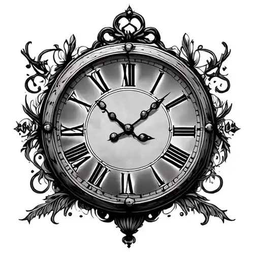 Antique Clock Face