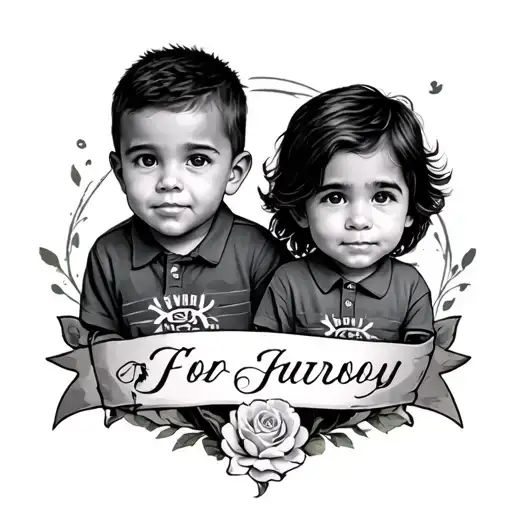 For My Two Sons Name