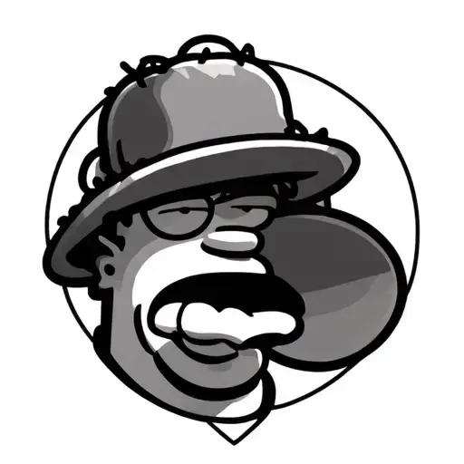 Homer Simpson Minimalist