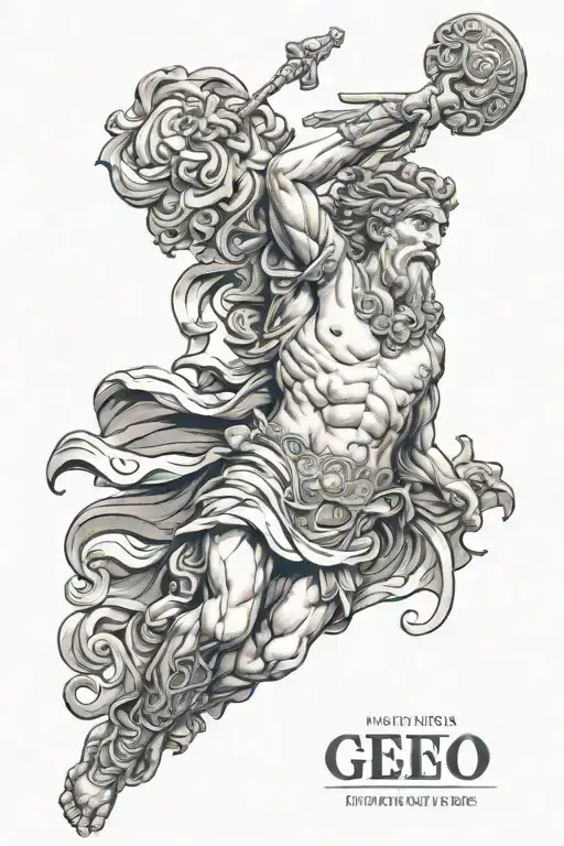 Greek God Leg Sleeve