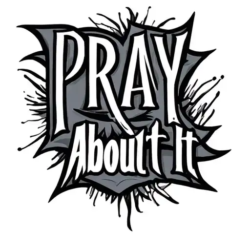 Words Pray About It