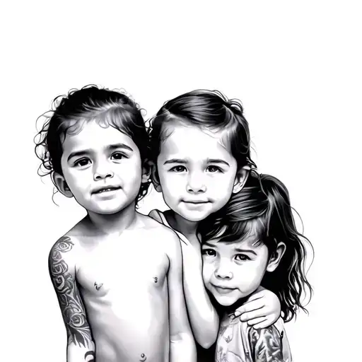 Three Children