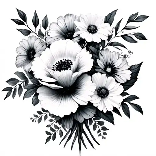 Lulu Flower And Wallis Flower Bouquet