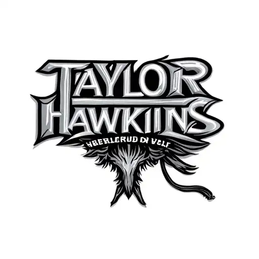 Taylor Hawkins Logo Tribute