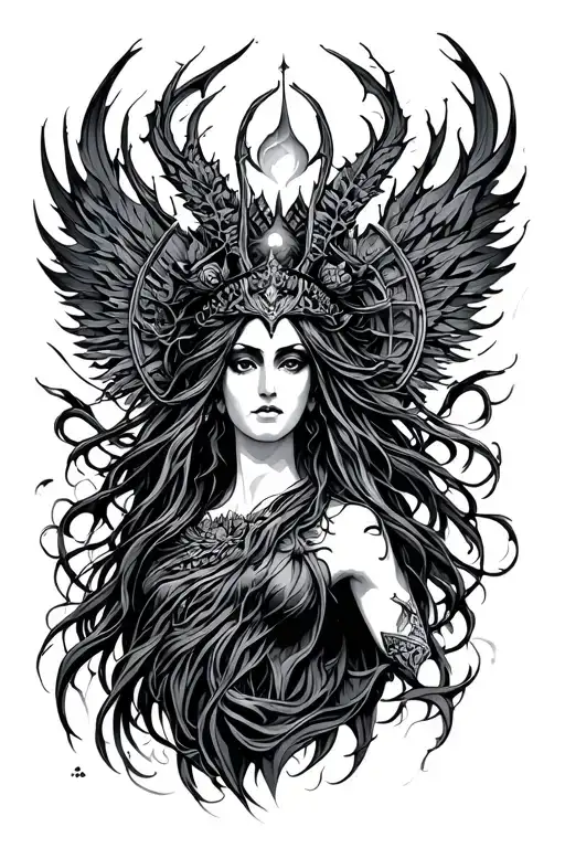 Black Hecate Goddess