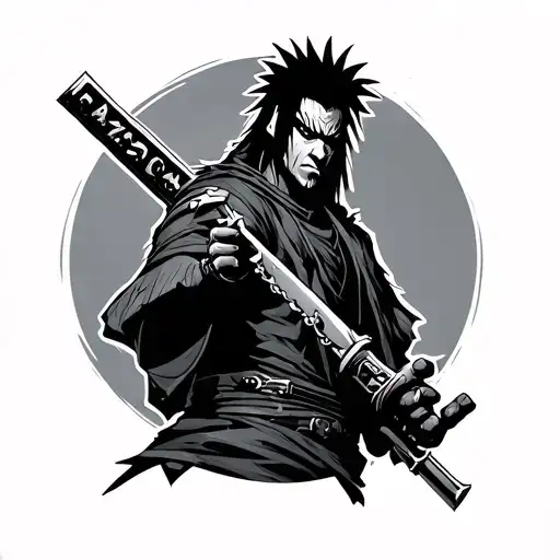 Zabuza Tattoo In Hand