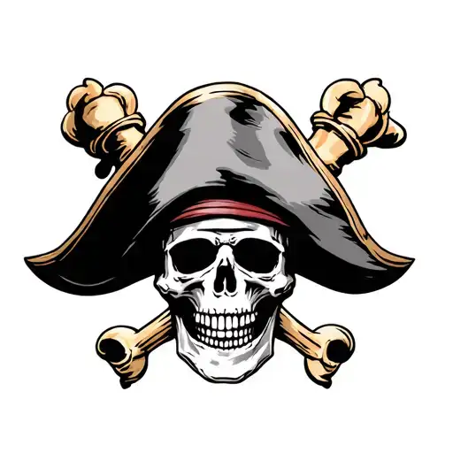 Pirate Skull And Hat