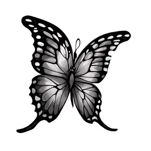 Silhouette Butterfly