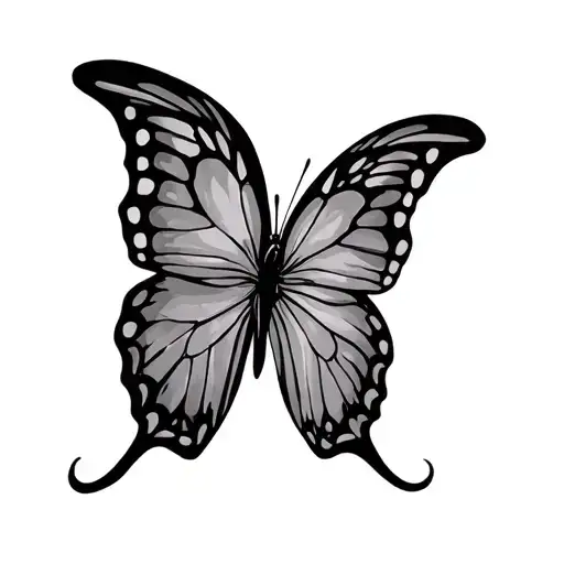 Silhouette Butterfly