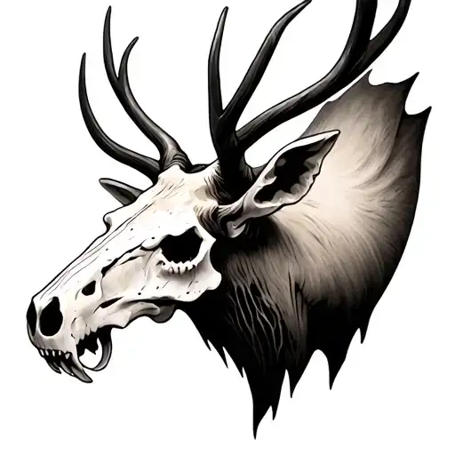 Elk Skull