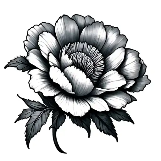 April Birth Flower Intertwined