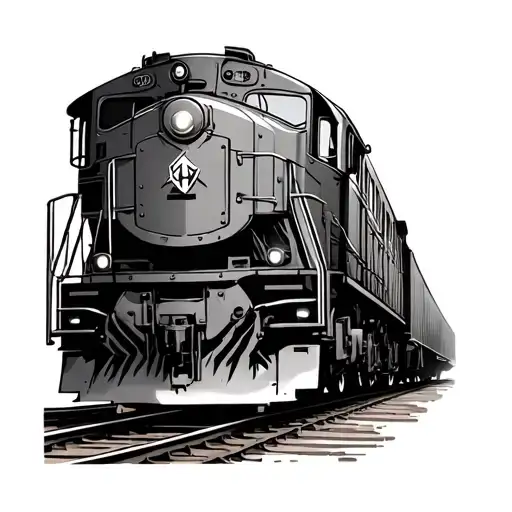 Freight Train Running