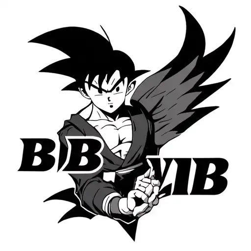 Bvb Logo Mit Son Goku