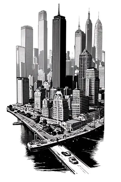 Outline Of The Borough Of Brooklyn New York