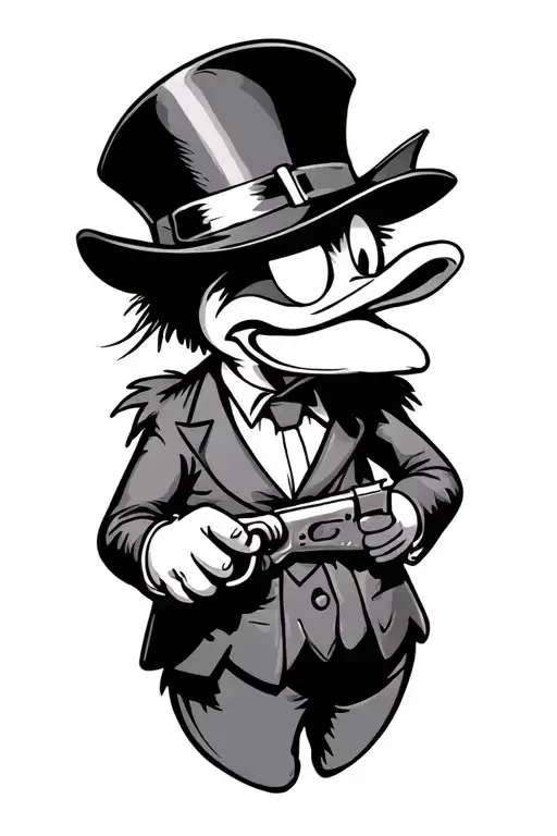 Scrooge Mcduck Gangster