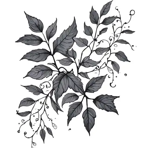 Leaves And Vines Going