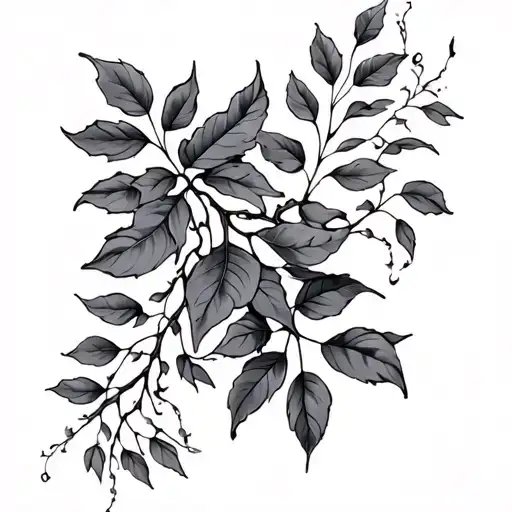 Leaves And Vines Going