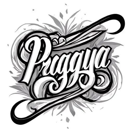 Pragya Name Written