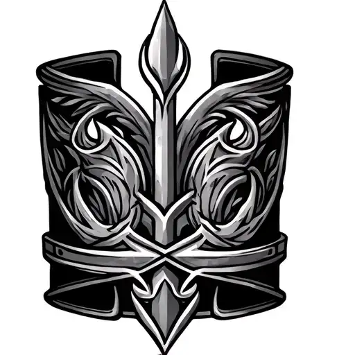 Viking Symbol For Family Wrist Band