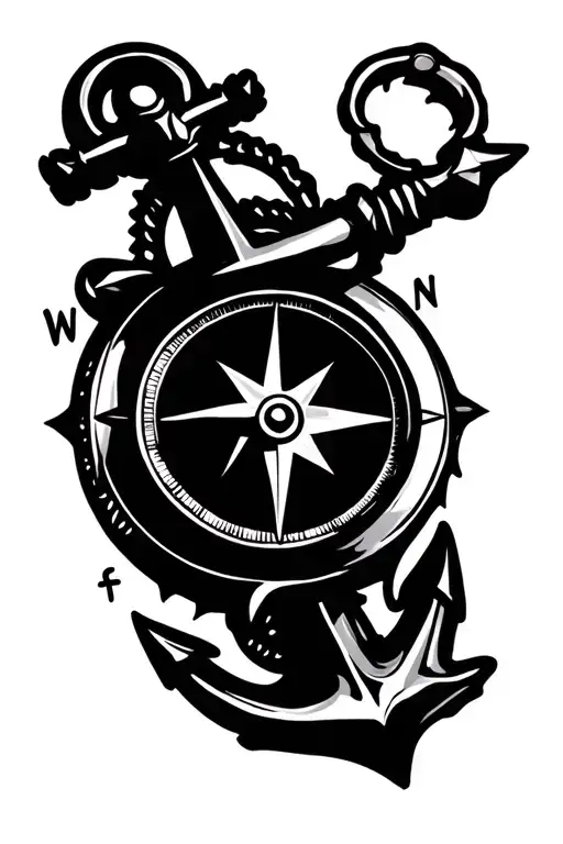 Compass And Anchor