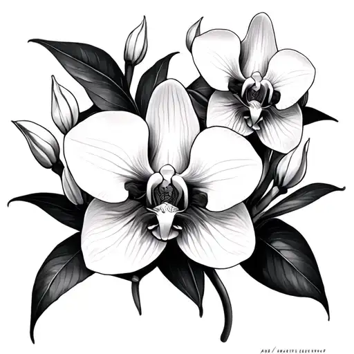 Orchids And Moonlight
