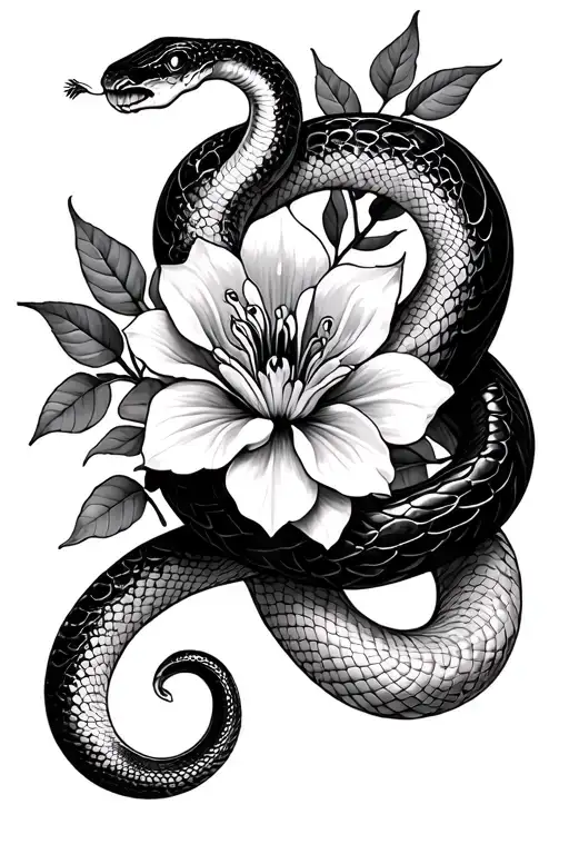 Snakes And Flowers