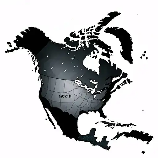 Map Of North America