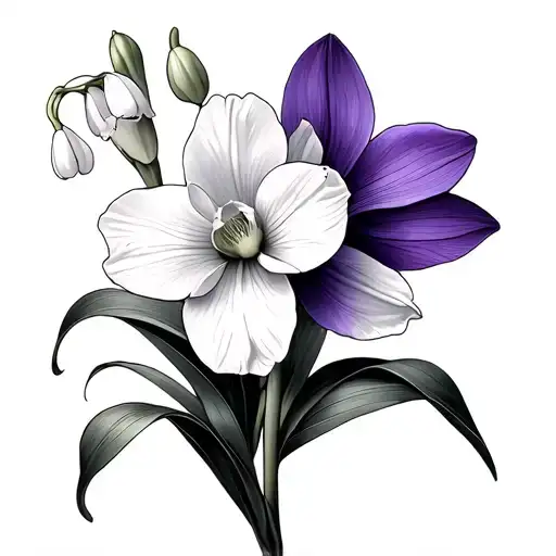 Mum Lilly Of The Valley Daffodil Violet