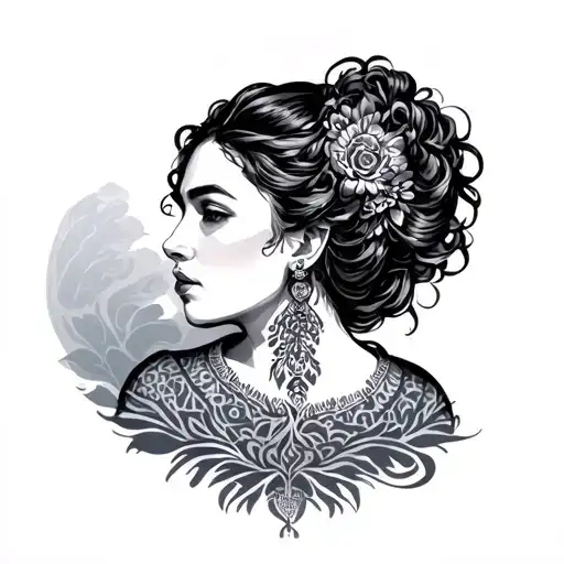 Woman With Kapia