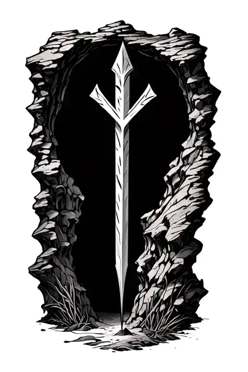 Arrow Down Cross Cave Arrow Up Arrown Down In Order