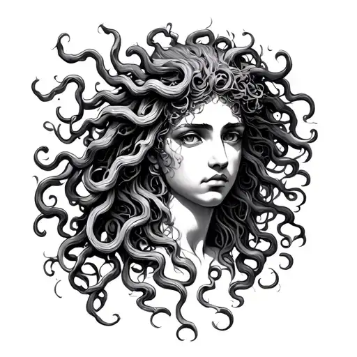 Medusa Greek Mythology Inspired