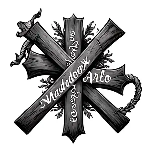 Cross Incorporated With Names Maddox And Arlo