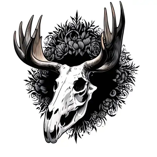 Moose Skull