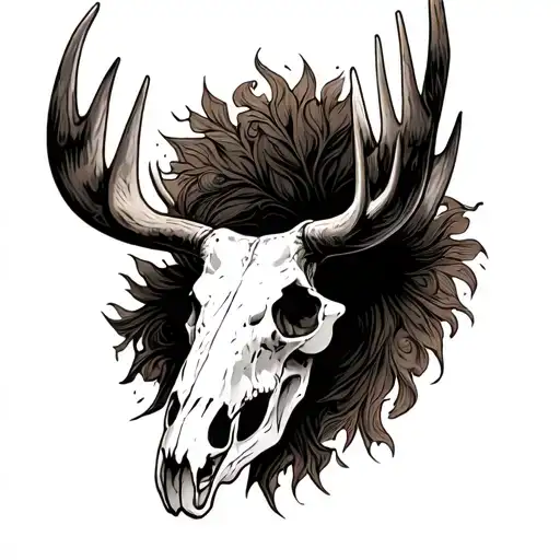 Moose Skull