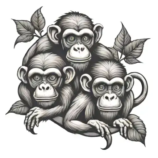 Three Monkeys