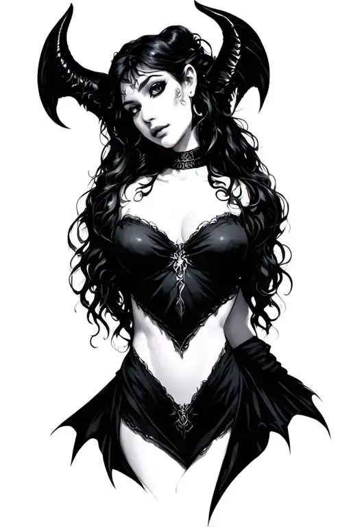 Succubus With Collar