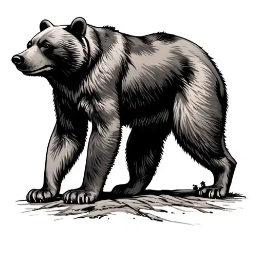 Treeing Walker Treeing Bear