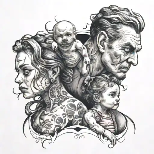 A Man Possessed And Ha Two Young Daughters One 8 Month Old And One 5 Year Old