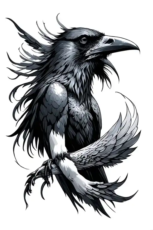 Raven Queen Forearm