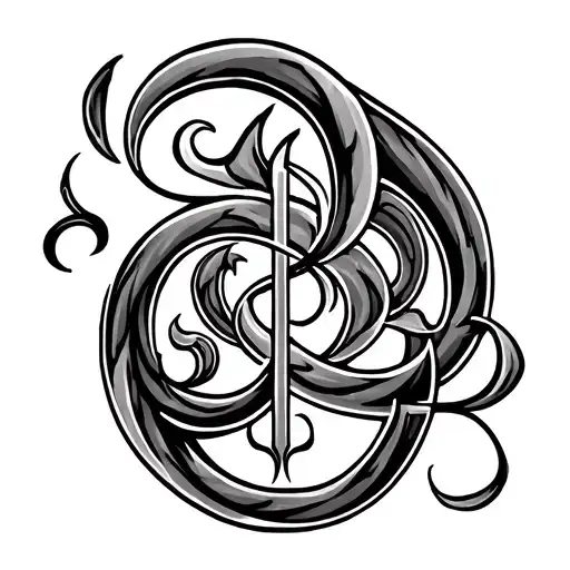 Ambigram Tattoo Design Lacey Aydian