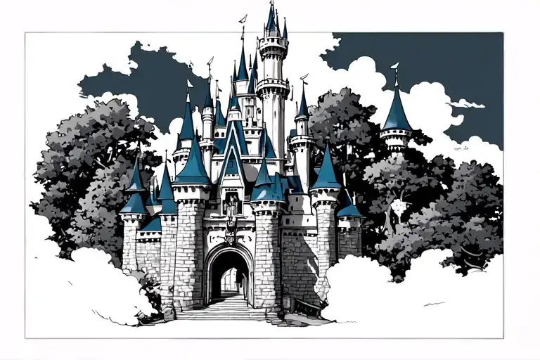 Disneyland Castle