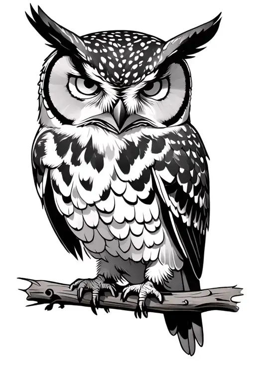 Owl Wearing