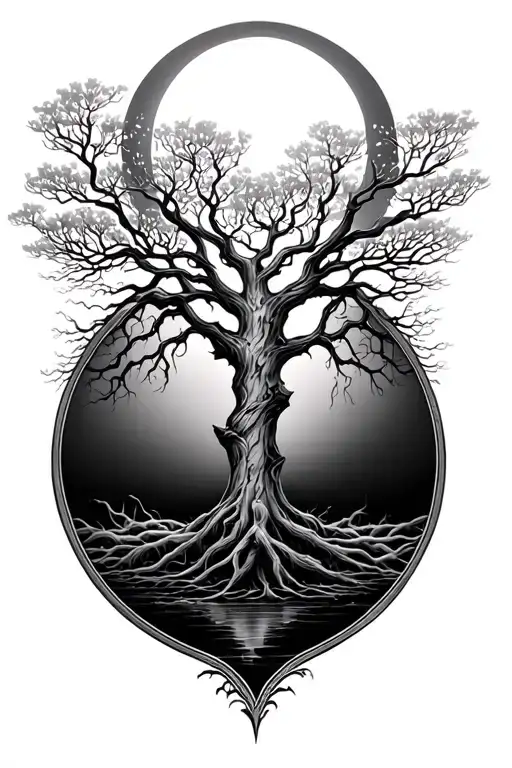 Storm And Tree Of Life Within