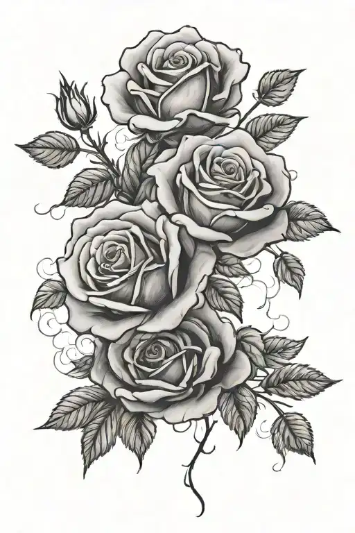 Clouds And Roses Loved One