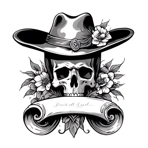 Western Scrolls Engraving