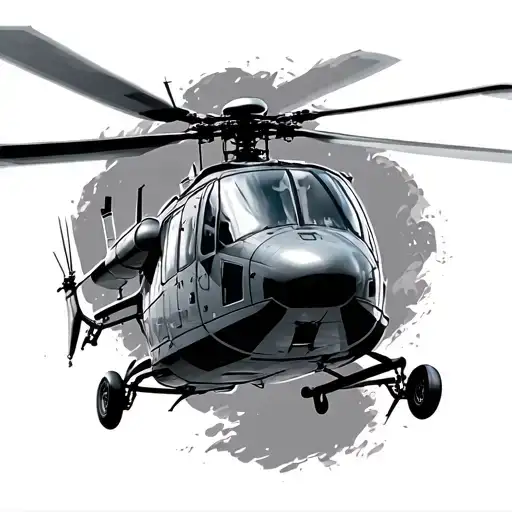 Aw101 Helicopter Flying