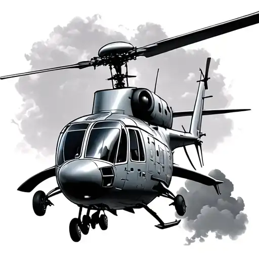 Eh101 Helicopter Flying