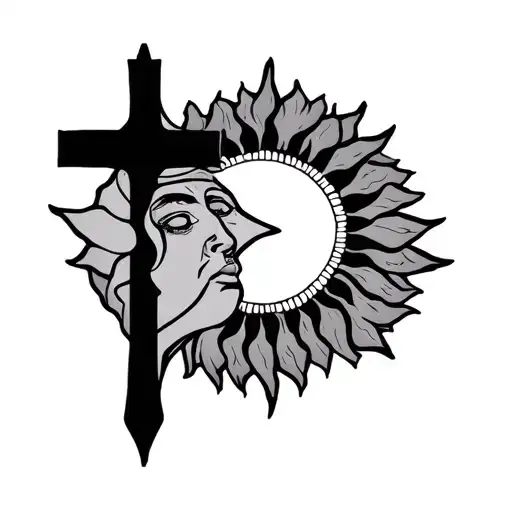 Cross And Sun Ethel Cain